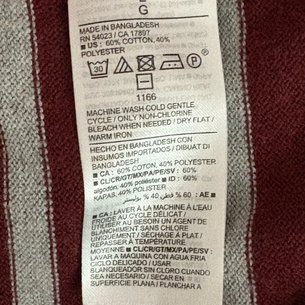 Old Navy pullover striped sweater